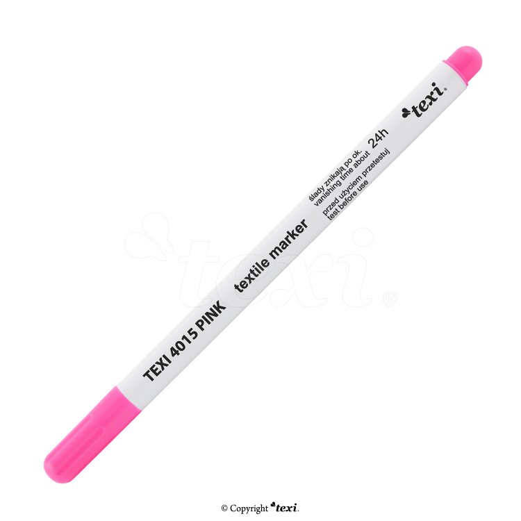 Texi 4015 rosa penna per tessuti cancellabile