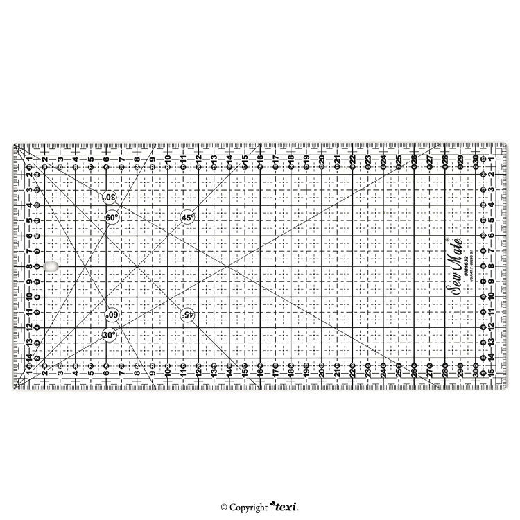Curvilinea flessibile per sarto. Deformabile e Centimetrato