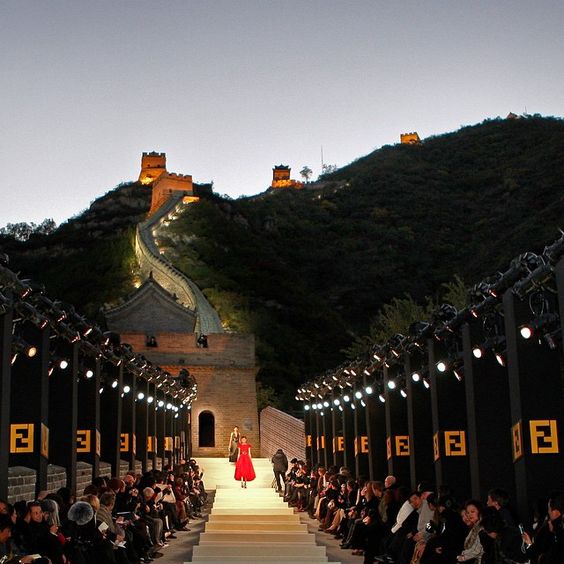 Fendi Great Wall of China 2007